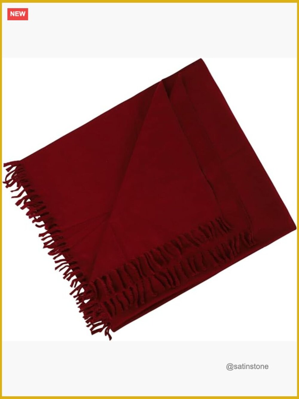 Tibetan Woolen Shawl Wrap Pashmina for Meditation Yoga Travel Prayer